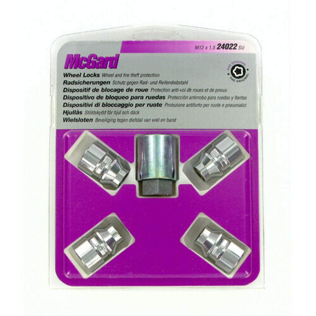 McGard Original Konische Muttern 4 Stück Kit Hochwertiger Stahl