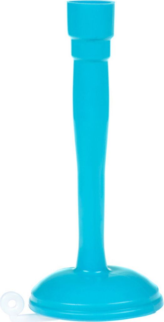 Wasserhahn-Sprühkopf aus Kunststoff, Duschdüse, Ersatzteil für Küchenspüle (blau, lang)