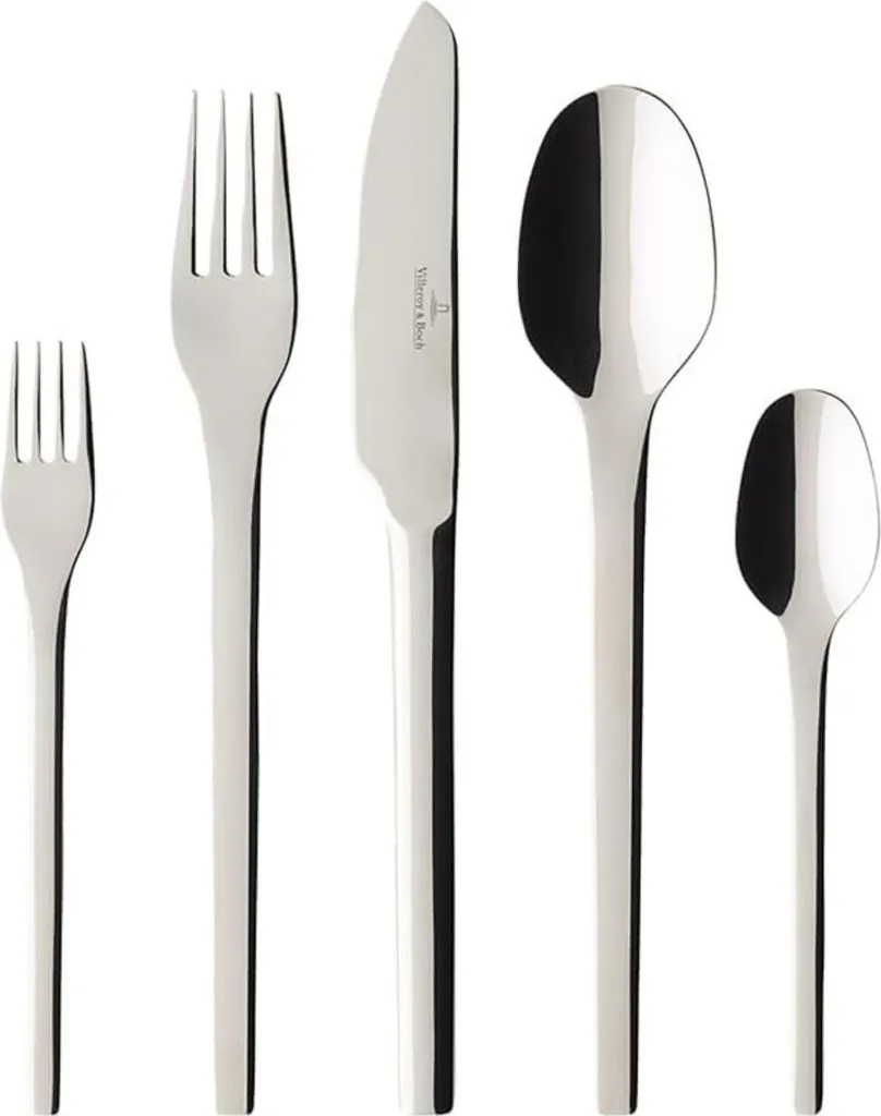 Tavola da Sogno con Villeroy & Boch: Set 30 Pezzi Posate Inox