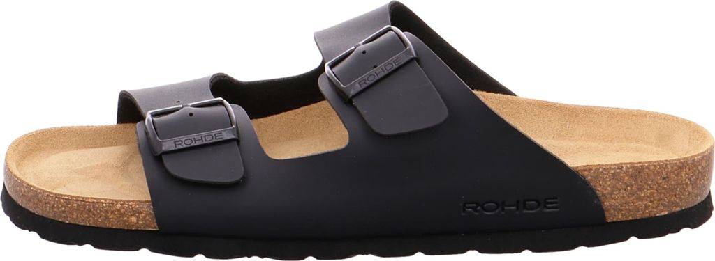Rohde Pantoletten Alba Herren 333738373139 Schwarz 47 EU