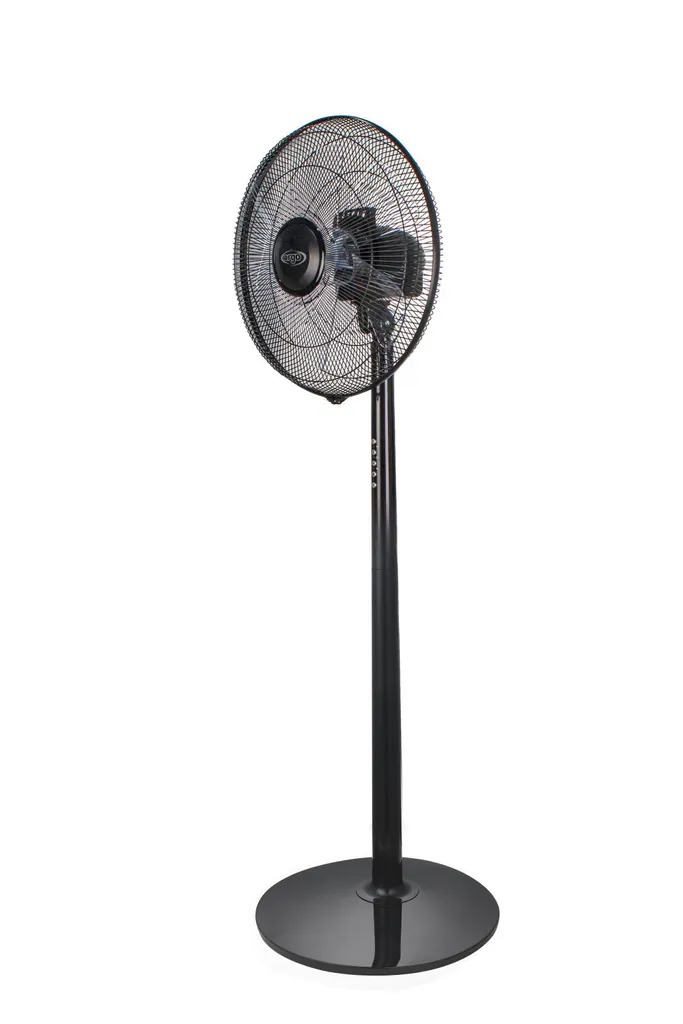 Ventilateur de Salon Argo Standy Evo Noir Idéal pour Grandes Pièces