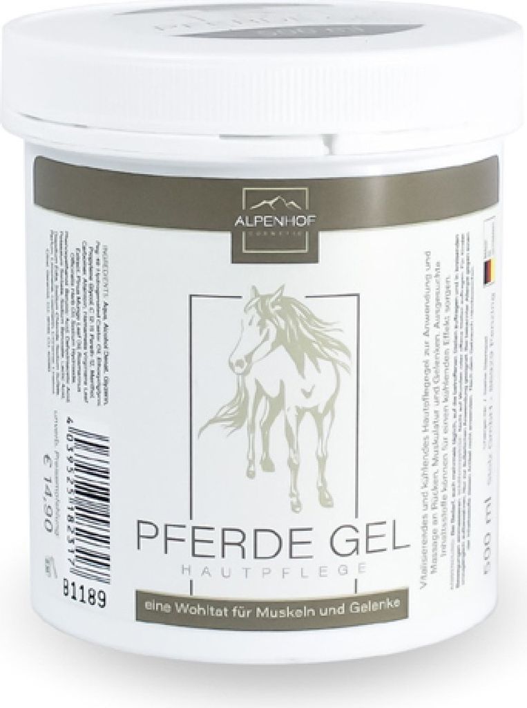 Pferde Hautpflege Gel 500ml - Alpenhof natürliche Pflege für gesunde Haut