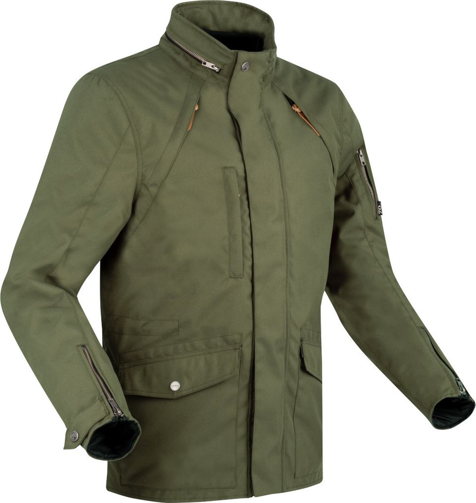 Segura Irvine Motorrad Textiljacke, khaki, S