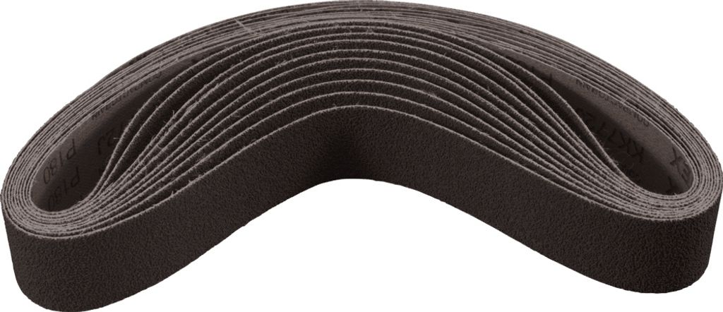 PFERD TOOLS Compactkorn Schleifband BA 40x760mm A180 CK für Feinschliff mit Rohrbandschleifer