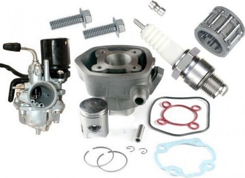 50ccm Zylinder KIT KOLBEN VERGASER Set für MOTOWELL Magnet RS 50 2T LC Zylinderkit Zylinderkit