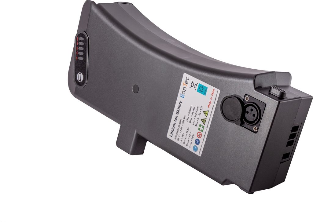 LionTec Fahrrad Akku 36V - 13,0 Ah Side-Click Prophete Kreidler Zündapp Samsung