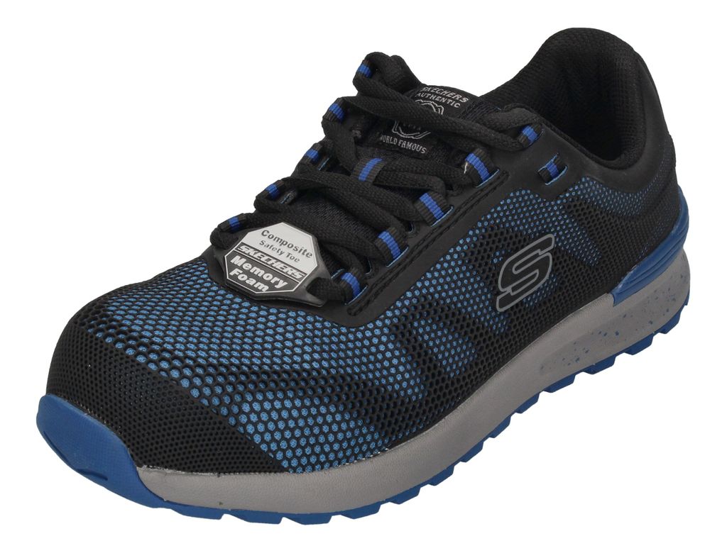 Skechers Work BULKLIN-LYNDALE Blau 41