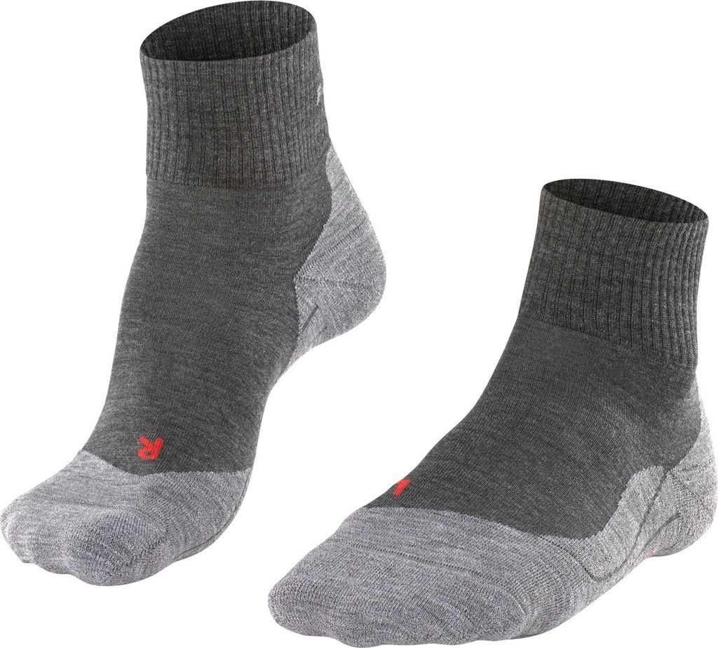 FALKE FALKE TK5 SHORT SOCKEN HERREN grau 39-41