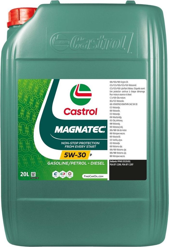 CASTROL Magnatec P für 5W-30 20 Liter Motoröl Motorenöl PSA Produktbild 
