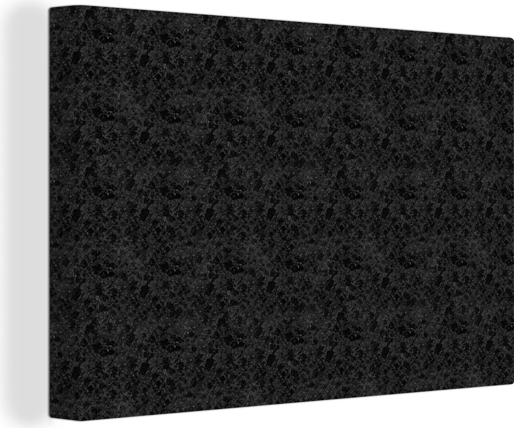 OneMillionCanvasses - Leinwandbilder - 150x100 cm, Stein - Muster - Granit, Wandbilder Kunstdruck Wanddekoration - Foto auf Leinwand - Gemälde a...