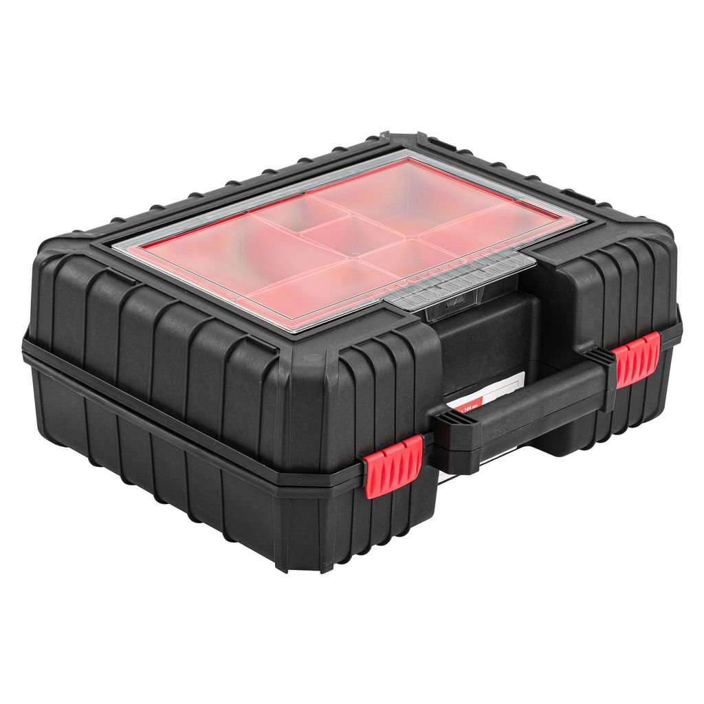 Werkzeugkoffer Elektrowerkzeug Organizer Werkzeugbox 38,4x33,5x14,4cm Koffer Tool Case Schaumstoffeinlage