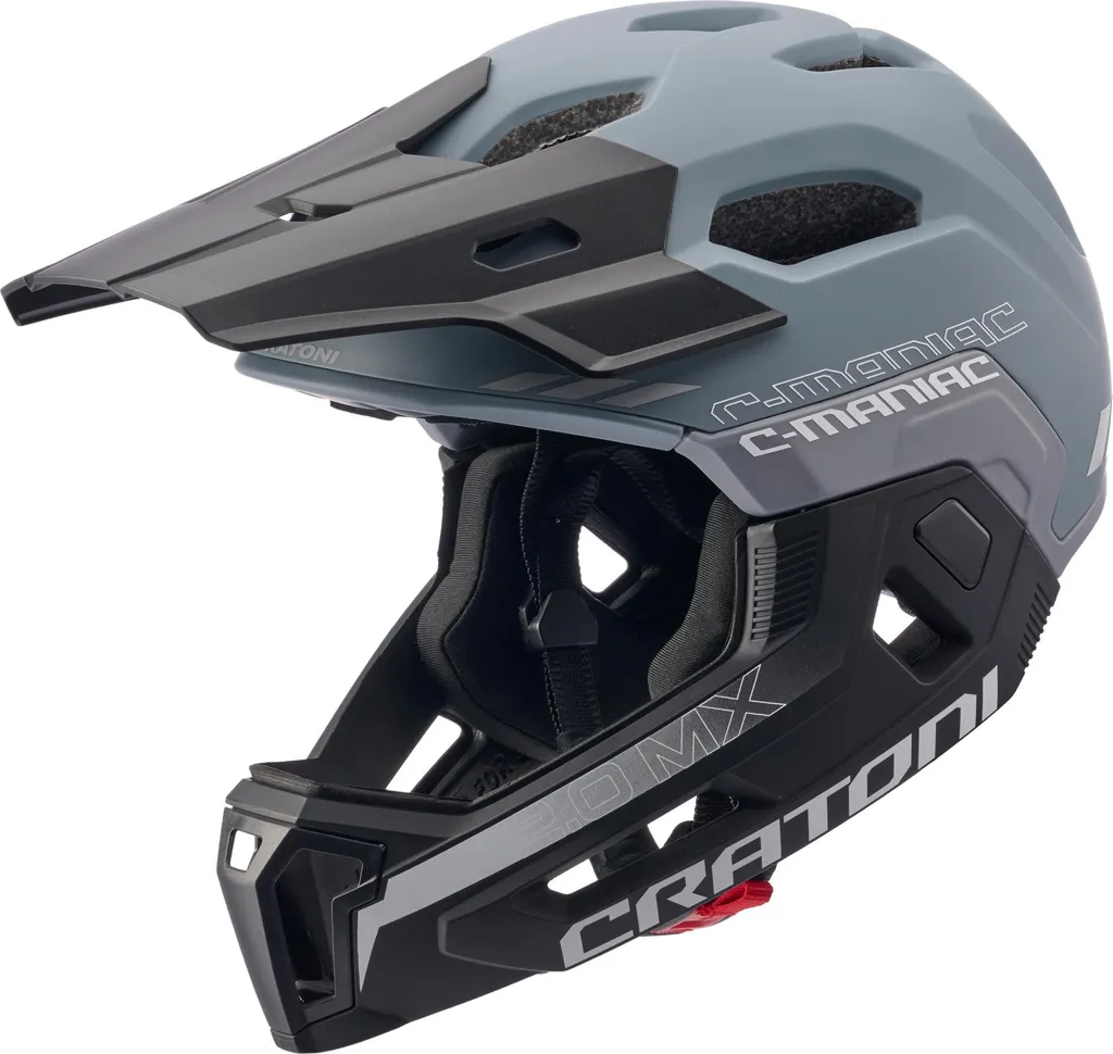 Casque VTT Intébral Cratoni C-Maniac 2.0 MX Noir Mat pour Adulte L-XL