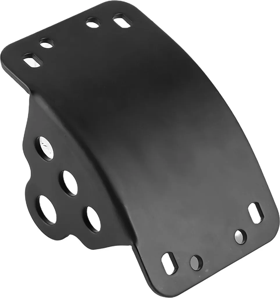 Support de plaque moto latéral avec feu arrière pour axes de 3/4 pouce