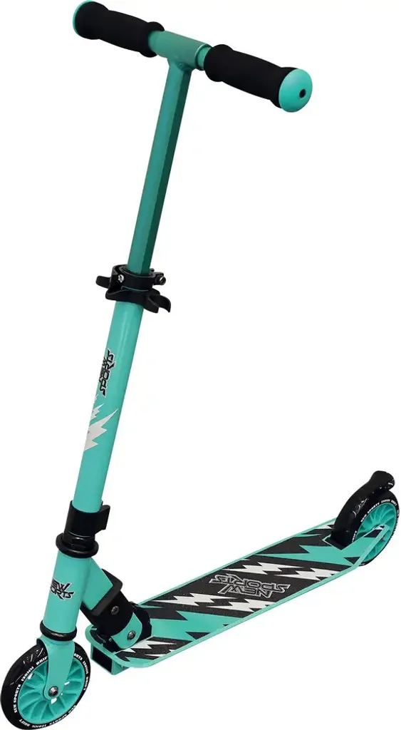 Trottinette compacte 120 mm New Sports menthe avec roulements ABEC7