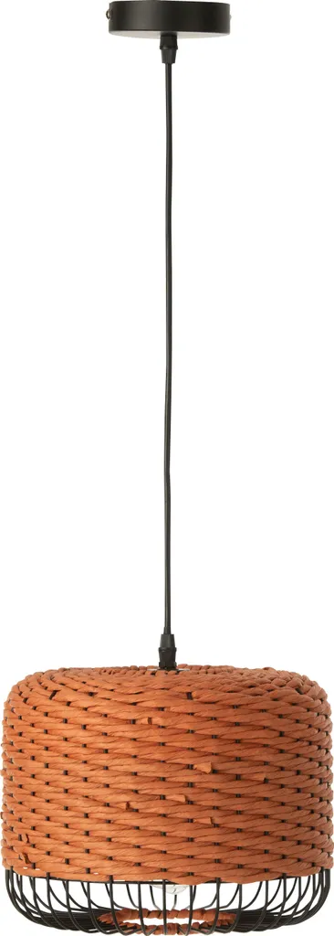 Plafonnier en Métal Orange J-Line pour Éclairer un Bureau ou une Chambre Enfant