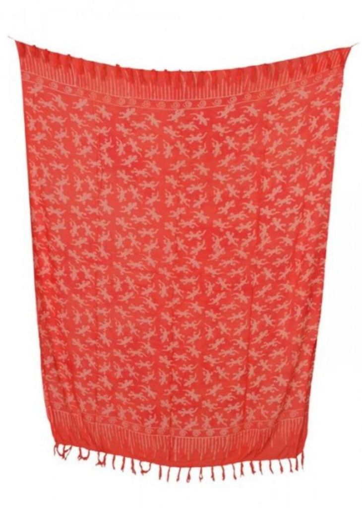 Sarong GEKKO, Pareo, Hüfttuch, Wickelrock, Strandtuch Produktbild 