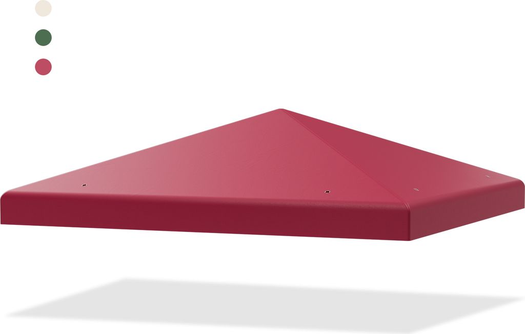 Wymienny dach COSTWAY 3x3m do pawilonu ogrodowego, wymienna Zdjęcie produktu 
