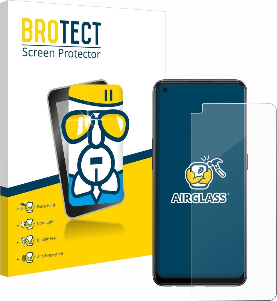 BROTECT Schutzglas für Oppo Reno 8T Schutzfolie Panzer Folie Glas Display Schutz klar