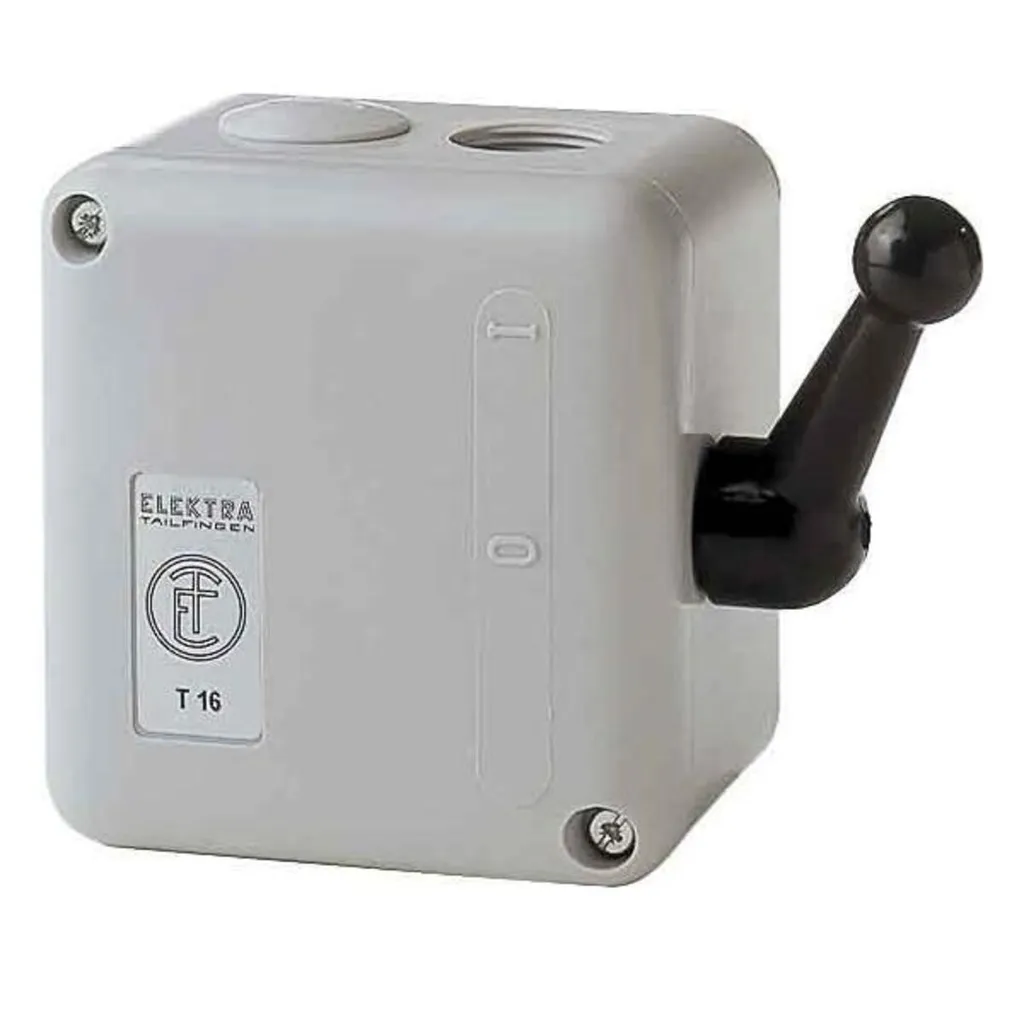 Interrupteur de charge ELEKTRA TAILFINGEN 3P 25A 7.5kW Marche/Arrêt