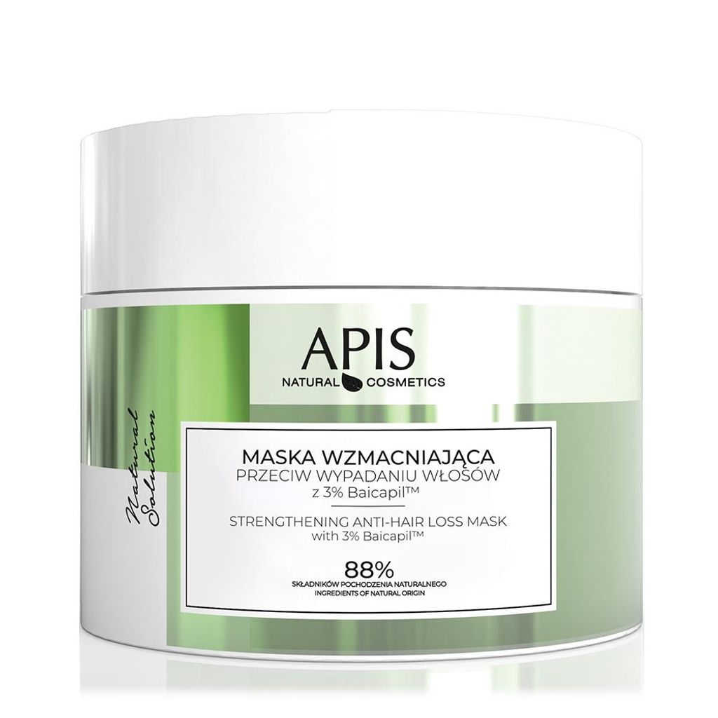 Apis Natural Solution Stärkungsmaske gegen Haarausfall, 200ml