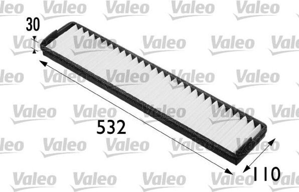 VALEO 698168 Innenraumfilter Pollenfilter für FORD MONDEO III Kombi (BWY)