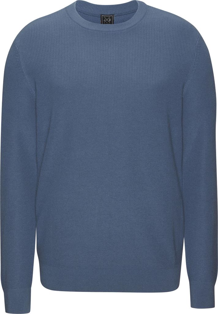 JOHN DEVIN Strickpullover bis Größe 5XL blau Größe XXL