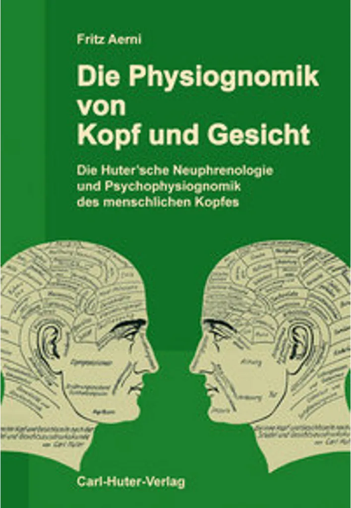 Livre Die Physiognomik von Kopf und Gesicht - Édition de Collection Allemande