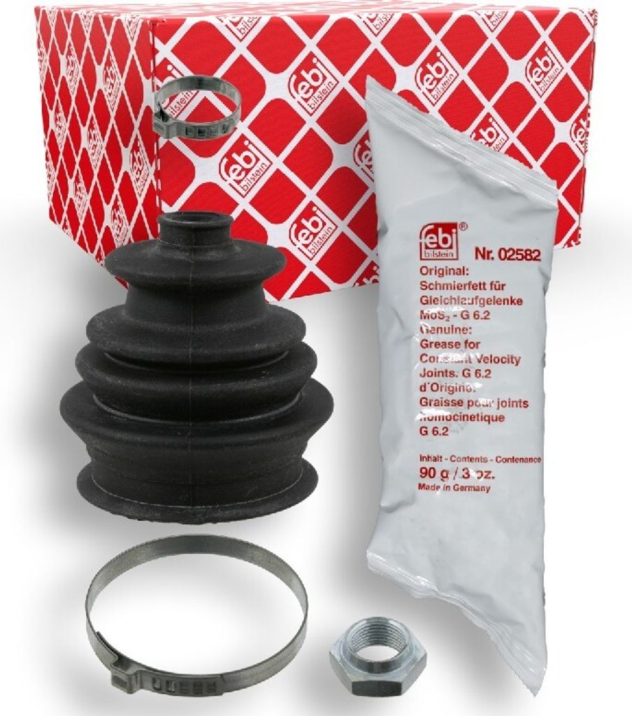 FEBI BILSTEIN Faltenbalgsatz Antriebswelle Vorne für VW Polo Coupe (86C, 80) 08302