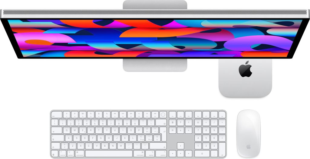 Mac mini, 2024, Silber, M4, 10-Core-CPU, 10-Core-GPU, 16GB,