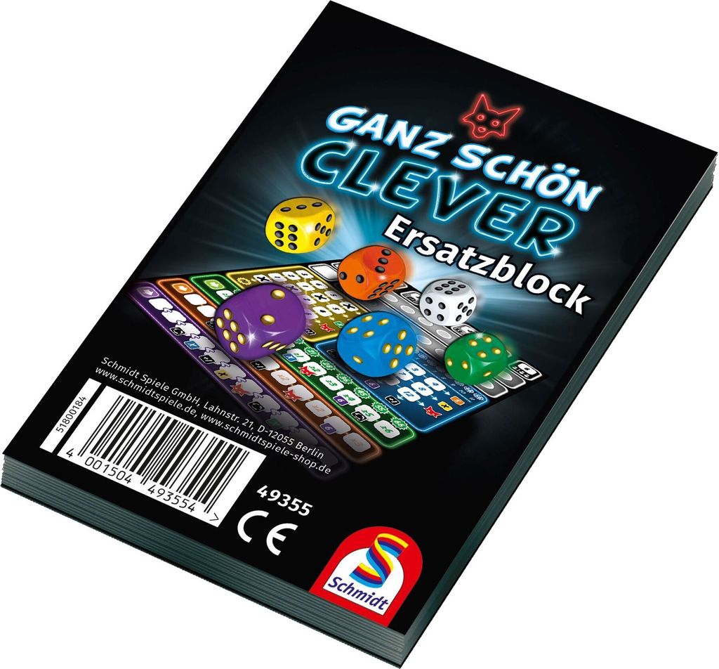 Schmidt Spiele Ganz schön clever! Einzelblock Würfelspiel Obrázok produktu 