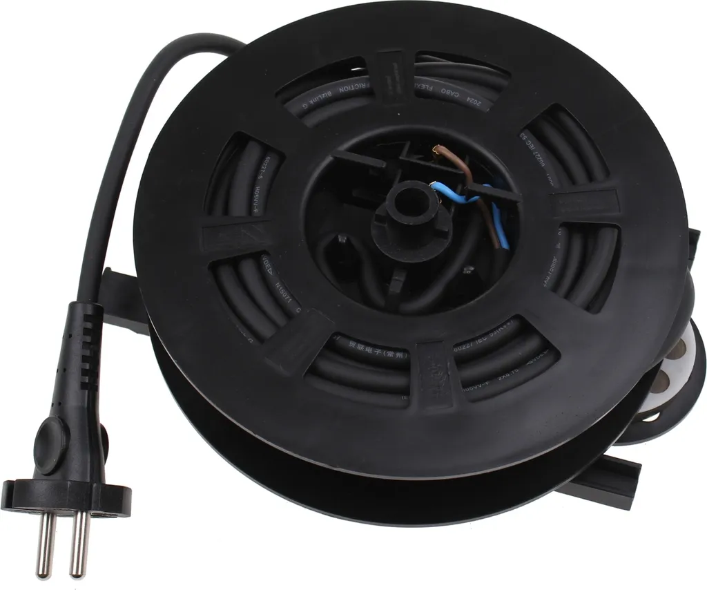 Cordon-rouleau 8mtr NILFISK 128350228 : enrouleur de rechange complet