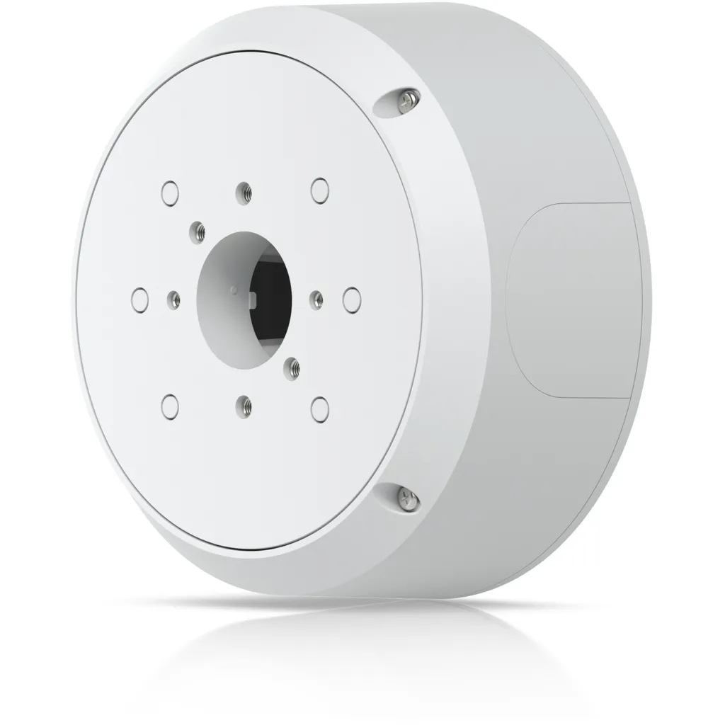 Socle de Montage Ubiquiti Blanc pour Installation Propre des Caméras G5 et AI