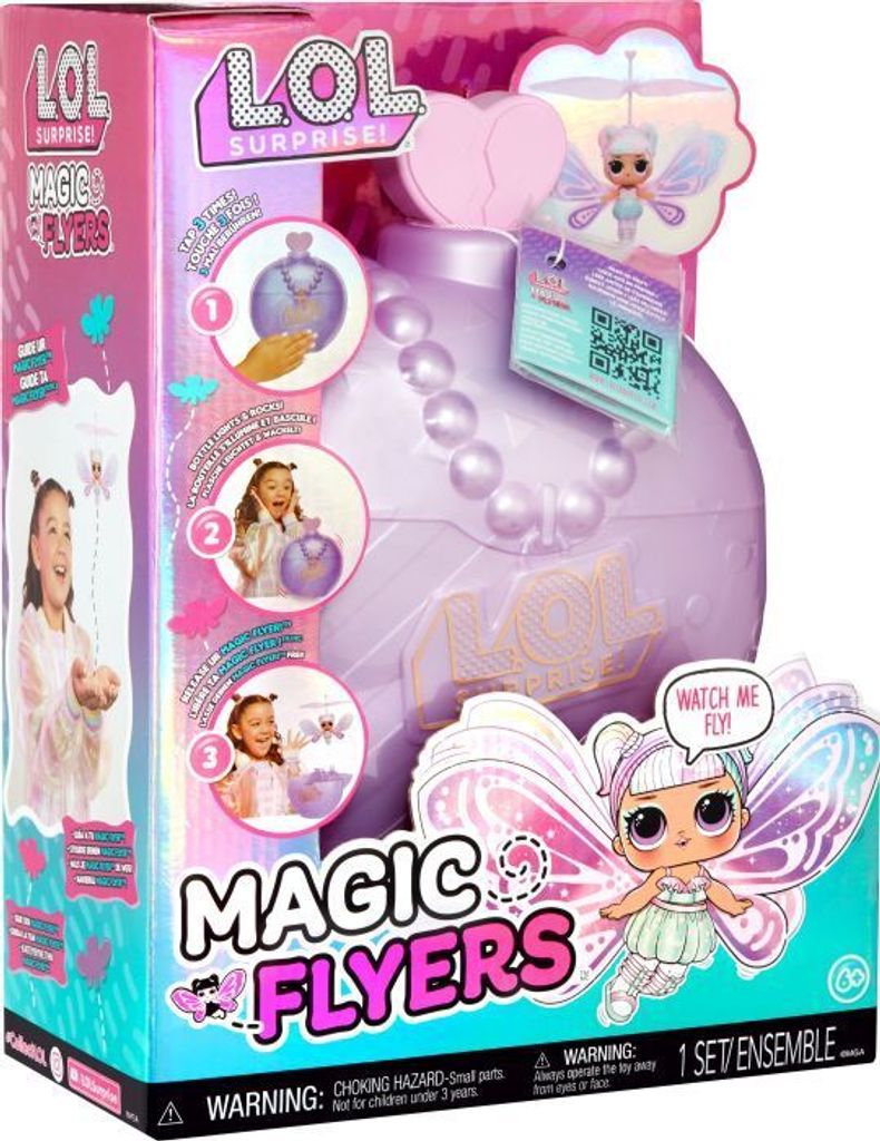 LOL Surprise Magic Wishies Flying Tot Fliederfarbene Flügel Produktbild 1