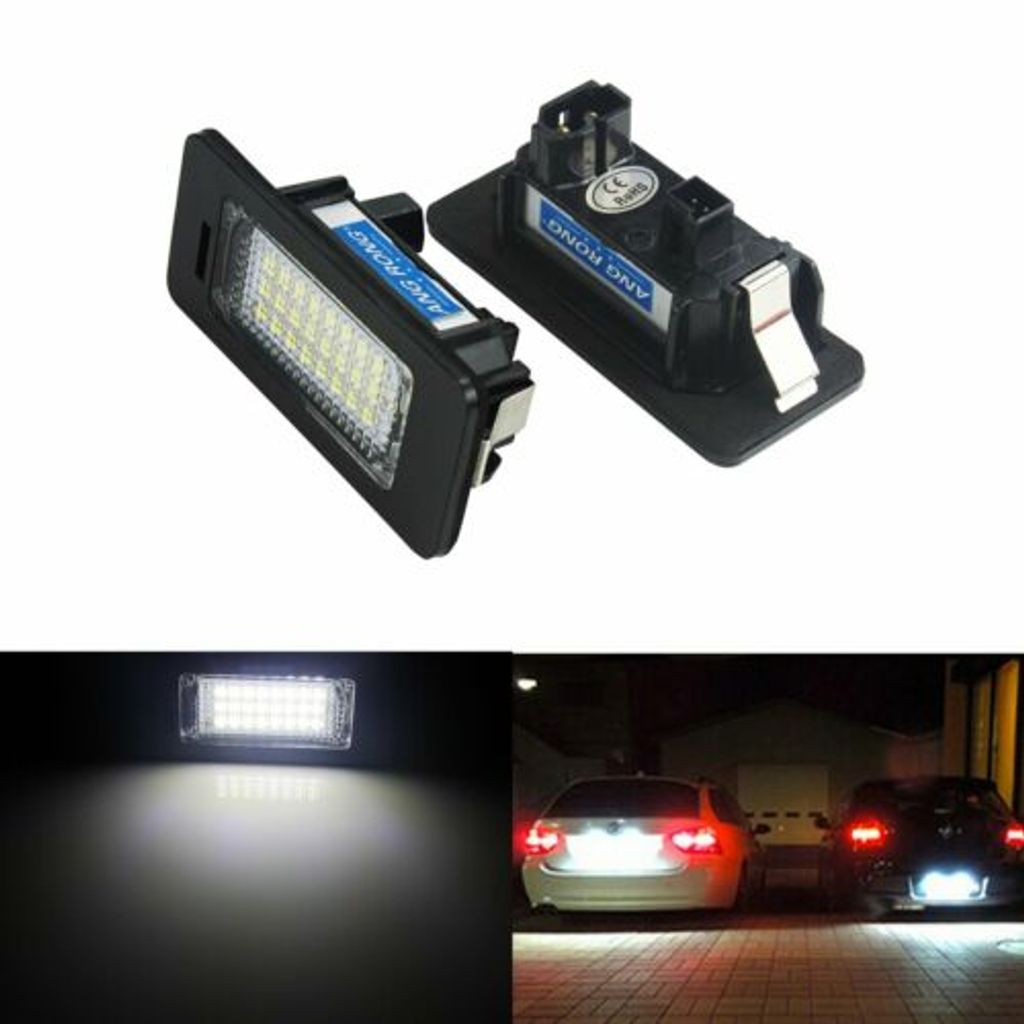 LED License Number Plate Light Lamp Bulbs For BMW E39 E60 E82 E70 E90 E92 X3 X5