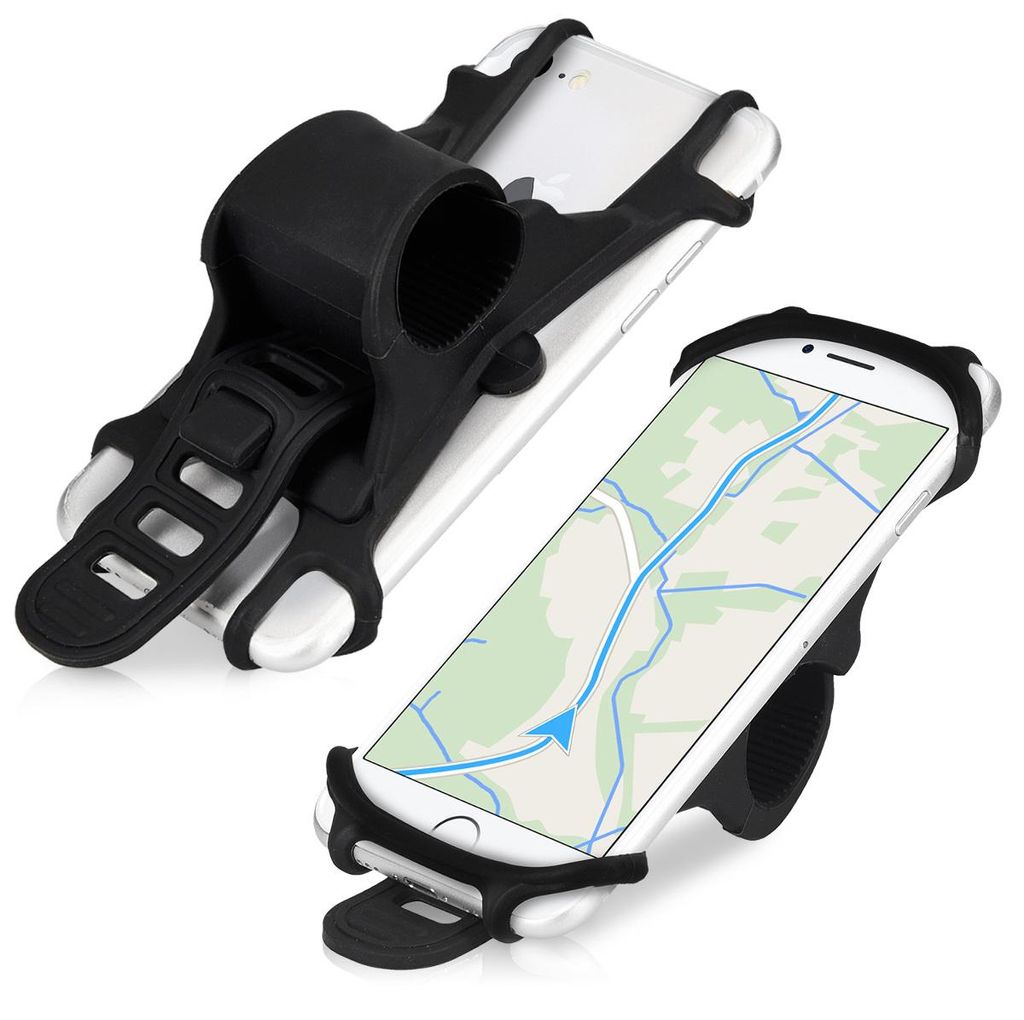 kwmobile Handy Fahrrad Halterung Universal Halter - Produktbild 