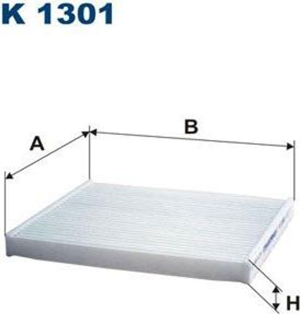 FILTRON K 1301 Innenraumluftfilter OE 278914A00C kompatibel mit Pixo