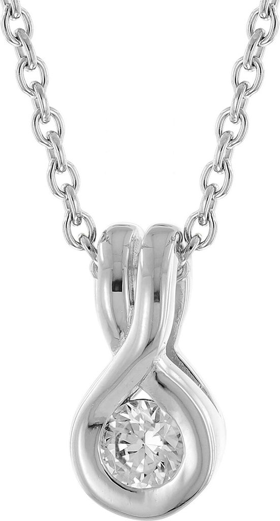 Viventy 785062 Damen-Halskette Silber 925 Zirkonia 1