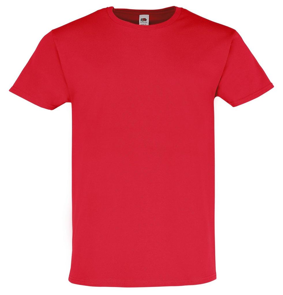 Fruit of the Loom ICONIC 195 RINGSPUN PREMIUM T Farbe: rot Produktbild 