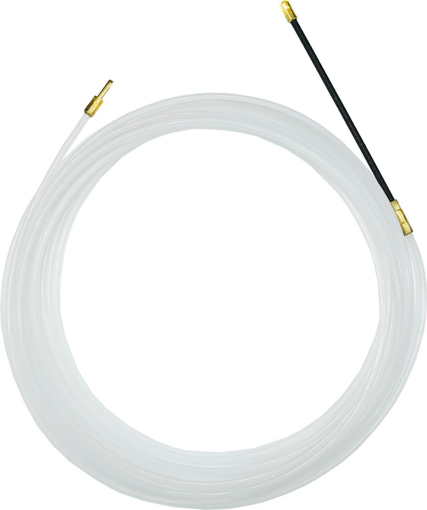 Kabeleinziehhilfe 10 Meter, 3mm Dicke Einziehfeder, Nylon Produktbild 