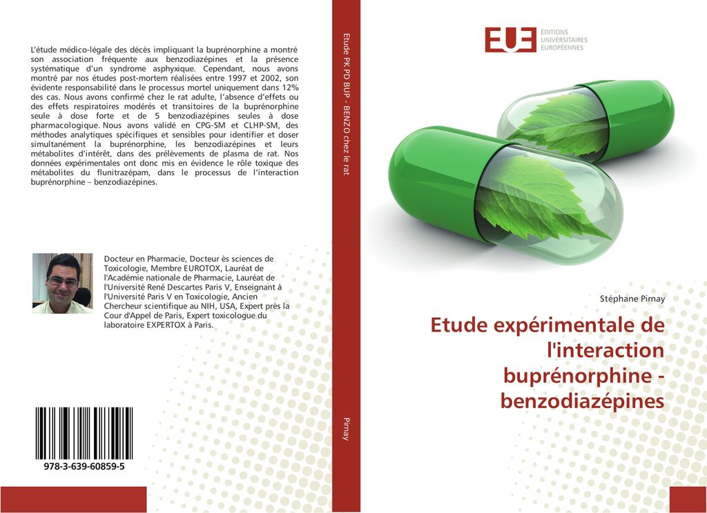 Etude expérimentale de l'interaction buprénorphine -benzodiazépines