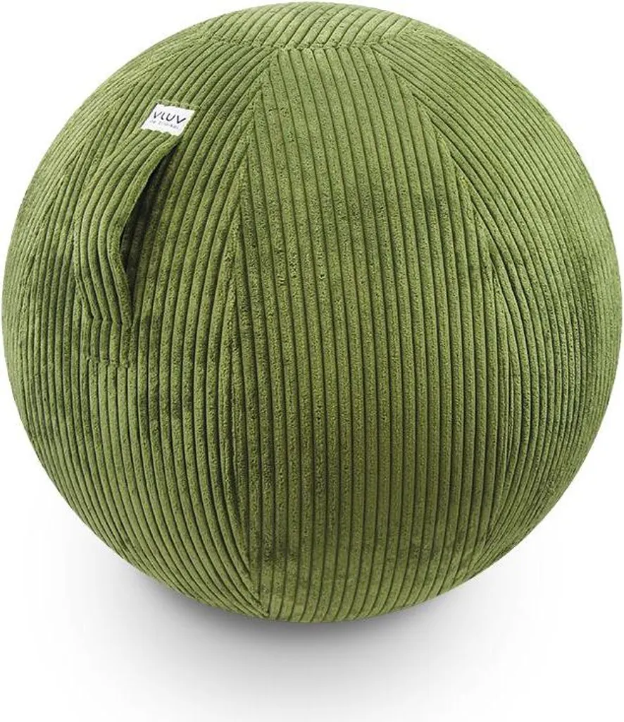 VLUV VLIP Balle d'assise 60-65cm siège ergonomique en tissu coloris Olive