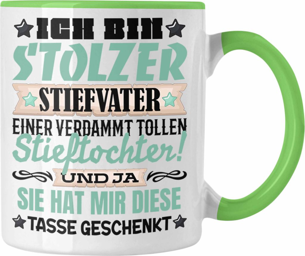 Trendation - Stiefvater Tasse Geschenk Stiefpapa Produktbild 