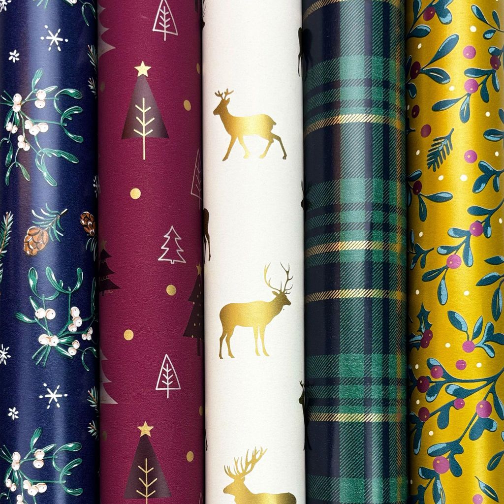WINTERCHARM cadeaupapier - Kerstpapier inpakpapier voor Productafbeelding 
