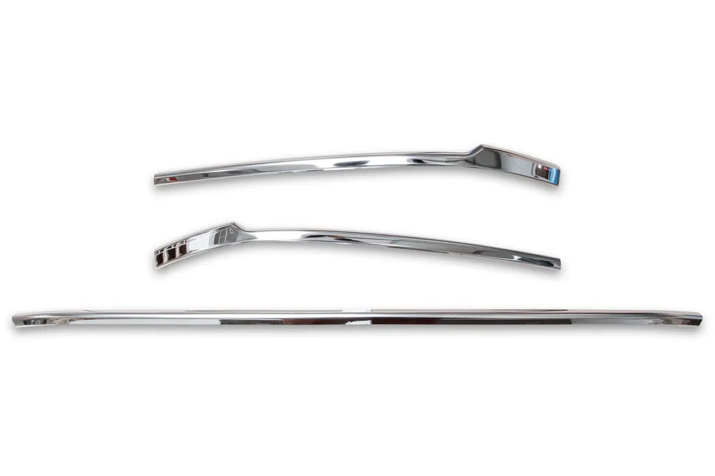 Barra Paraurti Anteriore Acciaio Inox Passat B8 2020+ | Set 3 Pezzi Premium - 5