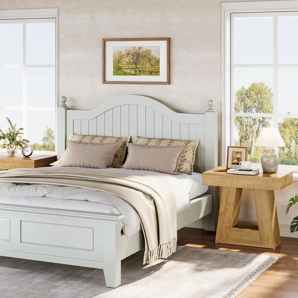 Table de Chevet Stable et Moderne, Solution Gain de Place Bois et Fer - 9