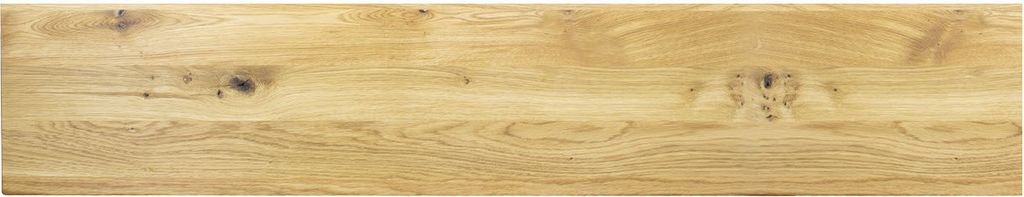 Natural Goods Berlin Regalboden EICHE, Regalbrett, Wandregalbrett, Eichenholz, 130 x 25cm