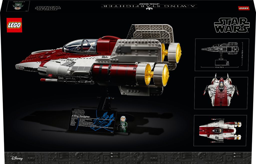 LEGO Star Wars A-wing Starfighter, Sada na stavění, 18 Obrázek produktu 