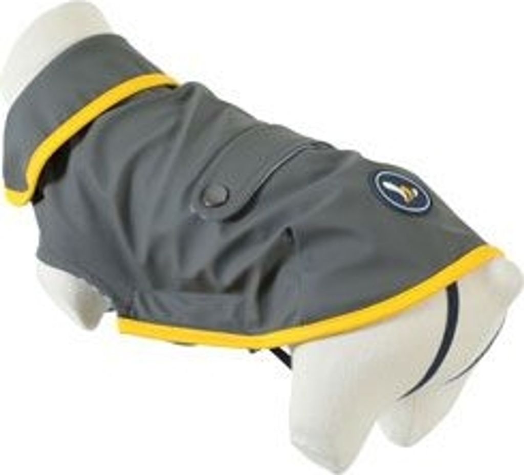 Regenmantel für Hunde ST MALO grau 50cm Zolux