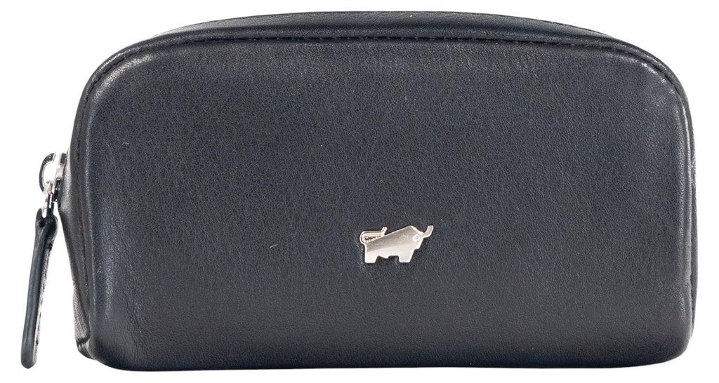 Schlüsseletui GOLF Schlüsseletui M Zip schwarz Uni - Leder Produktbild 