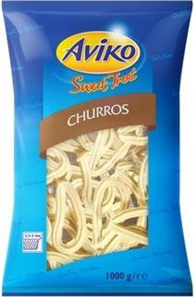 Aviko Churros - Hiszpańskie Ciasteczka Śniadaniowe 1000G Zdjęcie produktu 